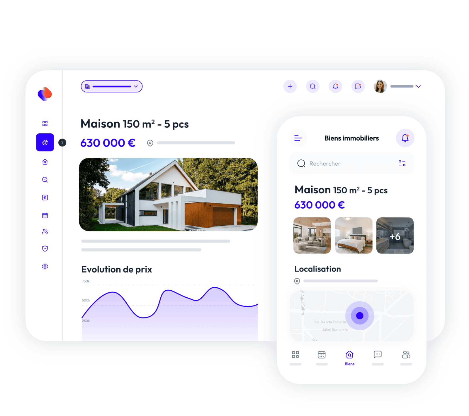 logiciel immobilier mobile